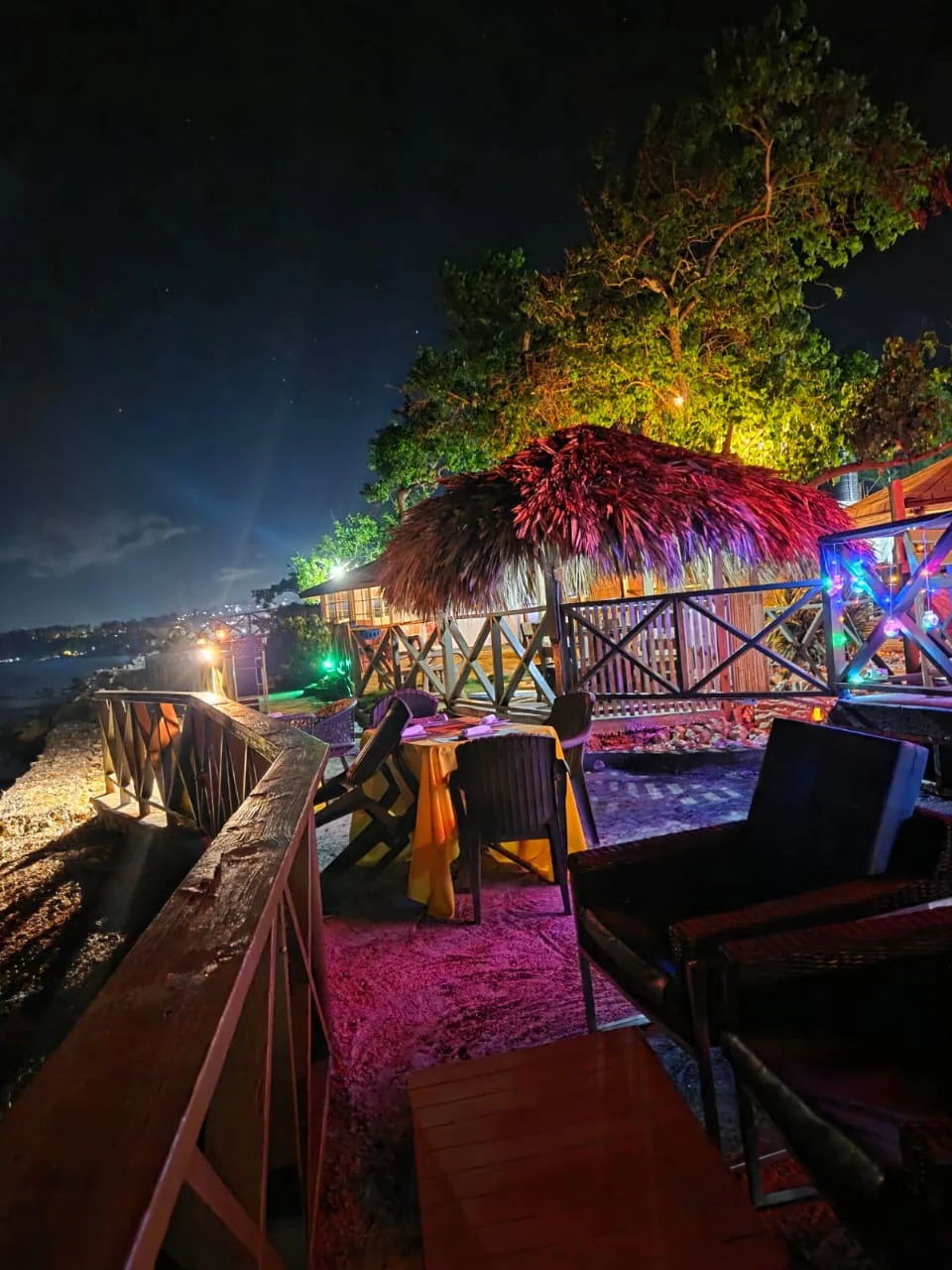 Gather around the table at Sky Beach Jamaica