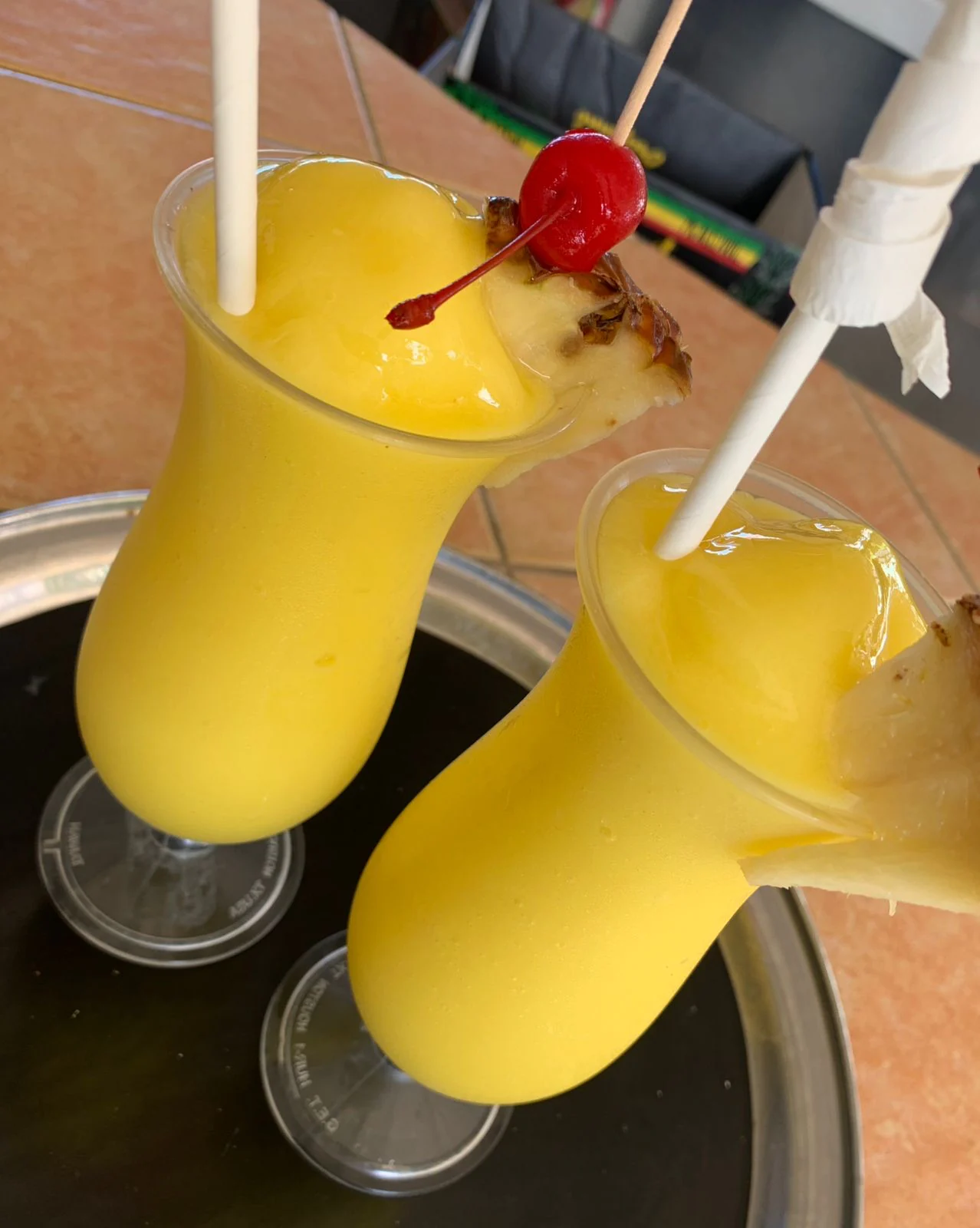 From the kitchen & bar at Sky Beach Jamaica