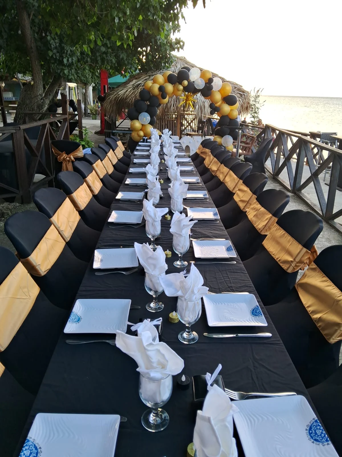 A space transformed at Sky Beach Jamaica