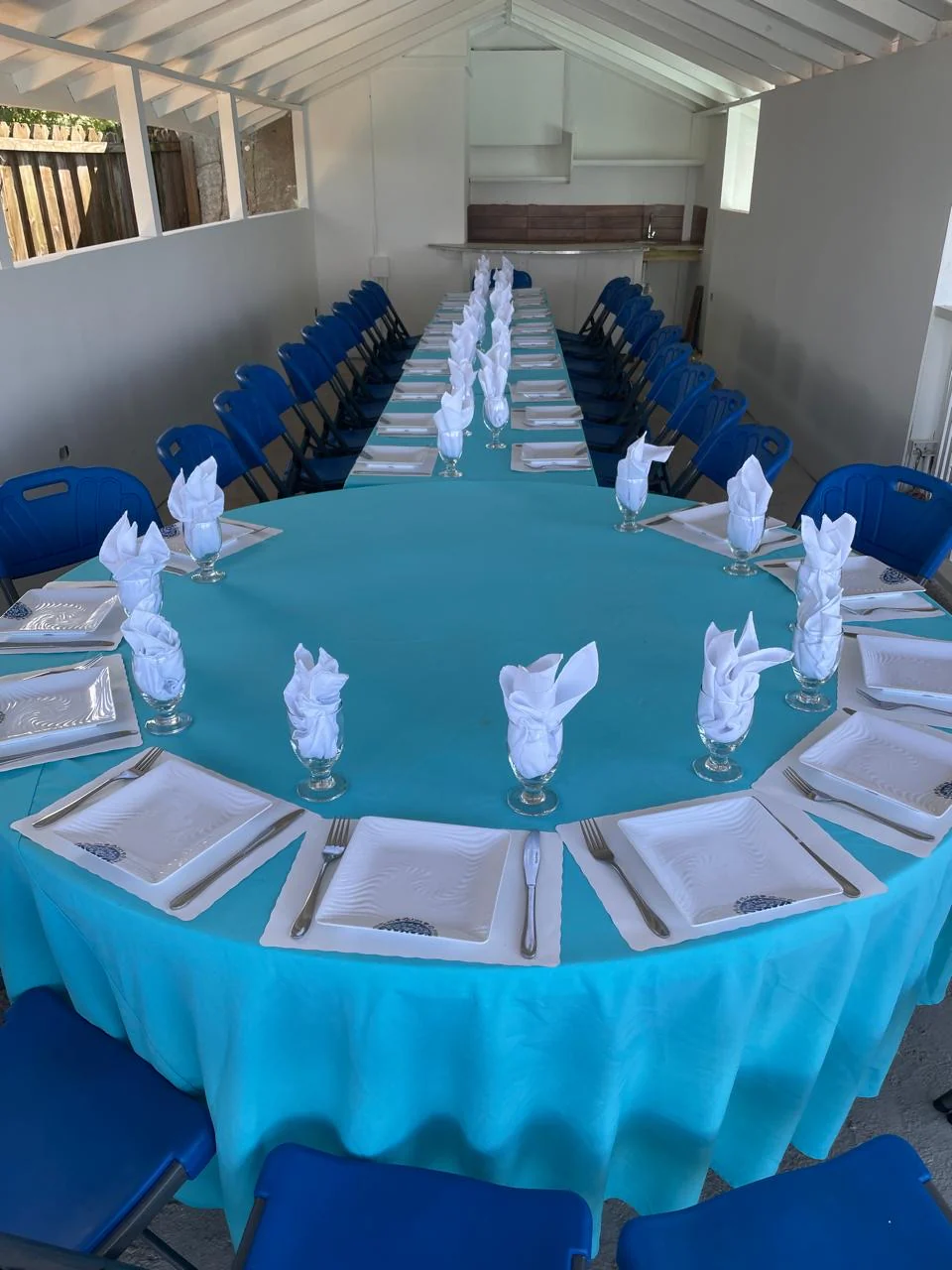 A space transformed at Sky Beach Jamaica