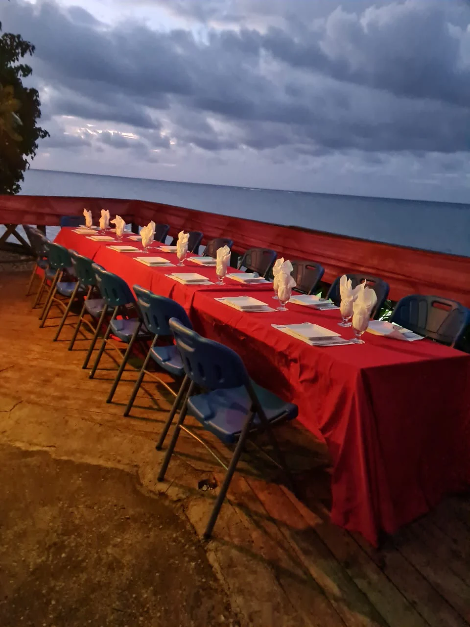 A space transformed at Sky Beach Jamaica