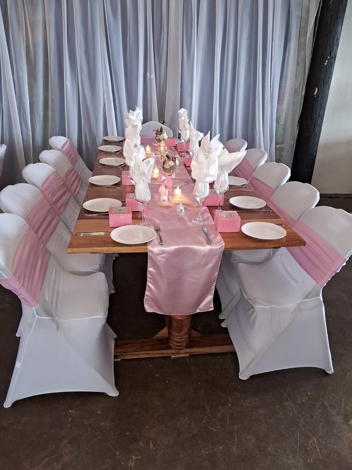 A space transformed at Sky Beach Jamaica