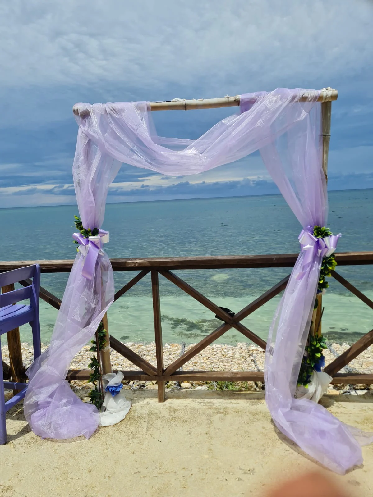 A space transformed at Sky Beach Jamaica