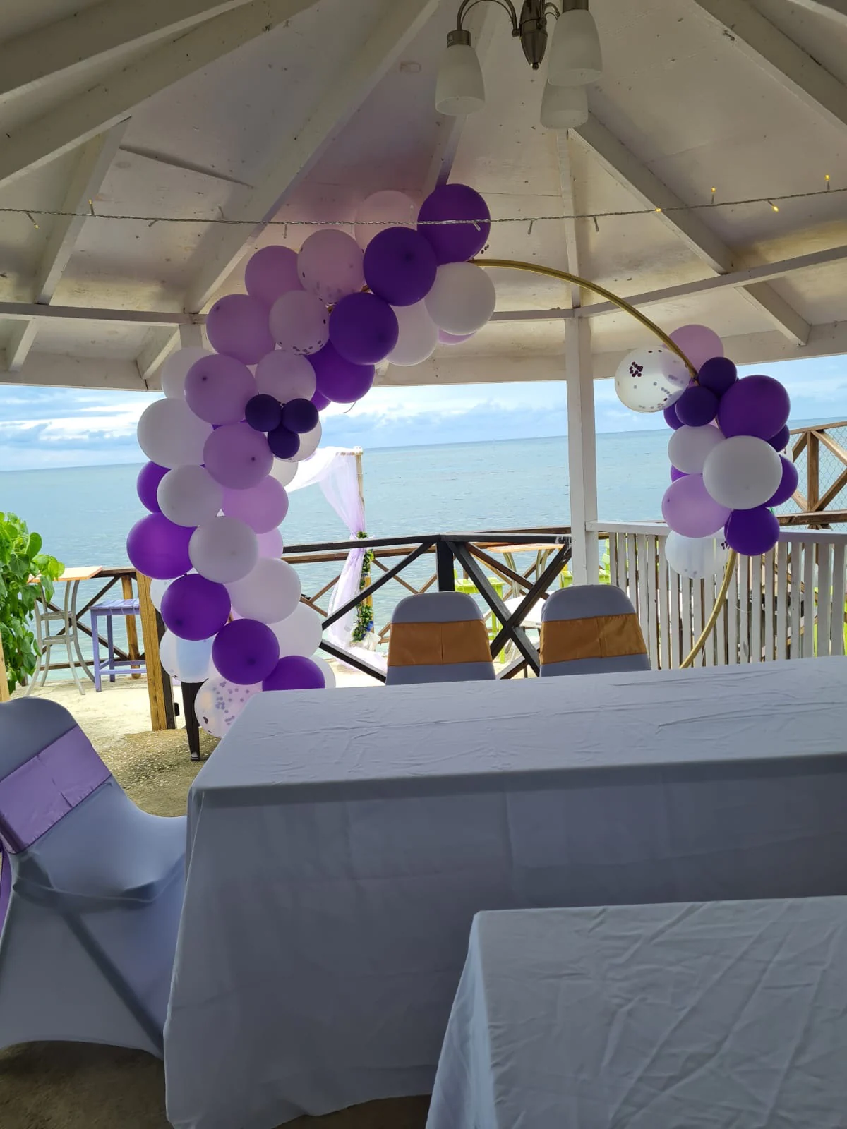 A space transformed at Sky Beach Jamaica
