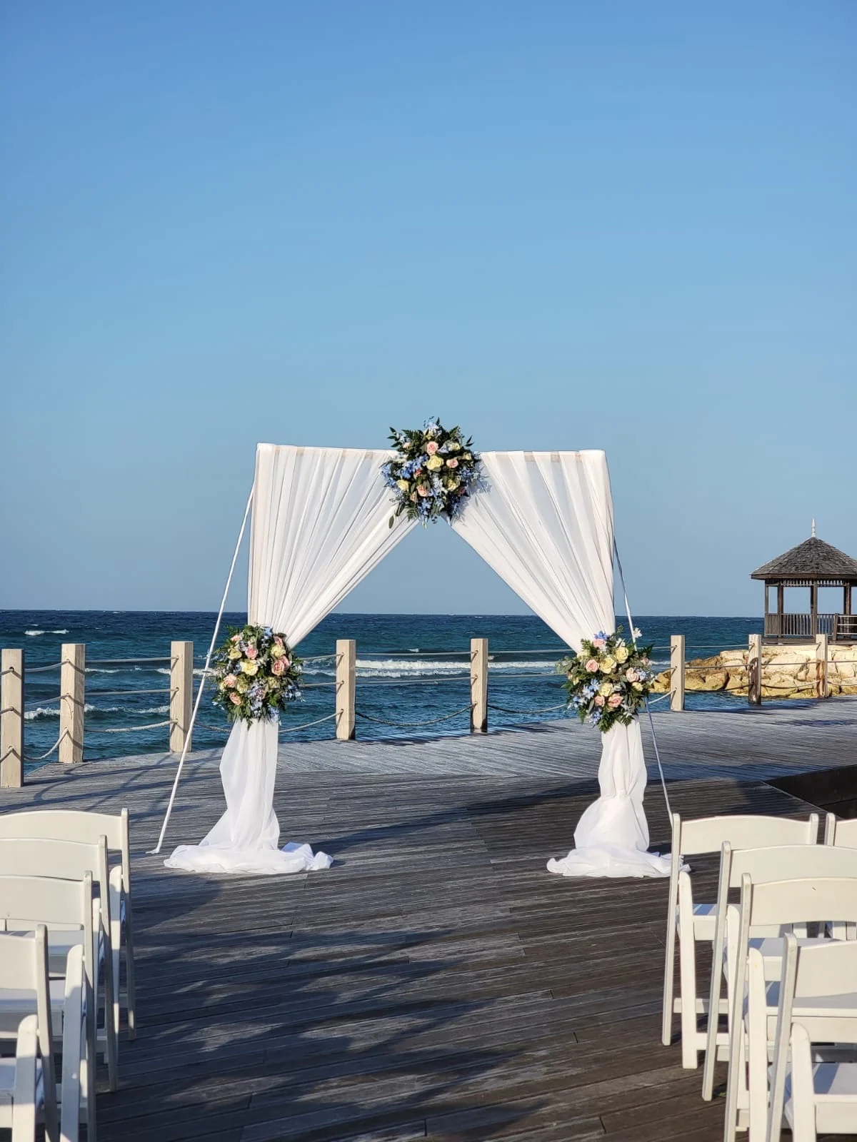 A space transformed at Sky Beach Jamaica