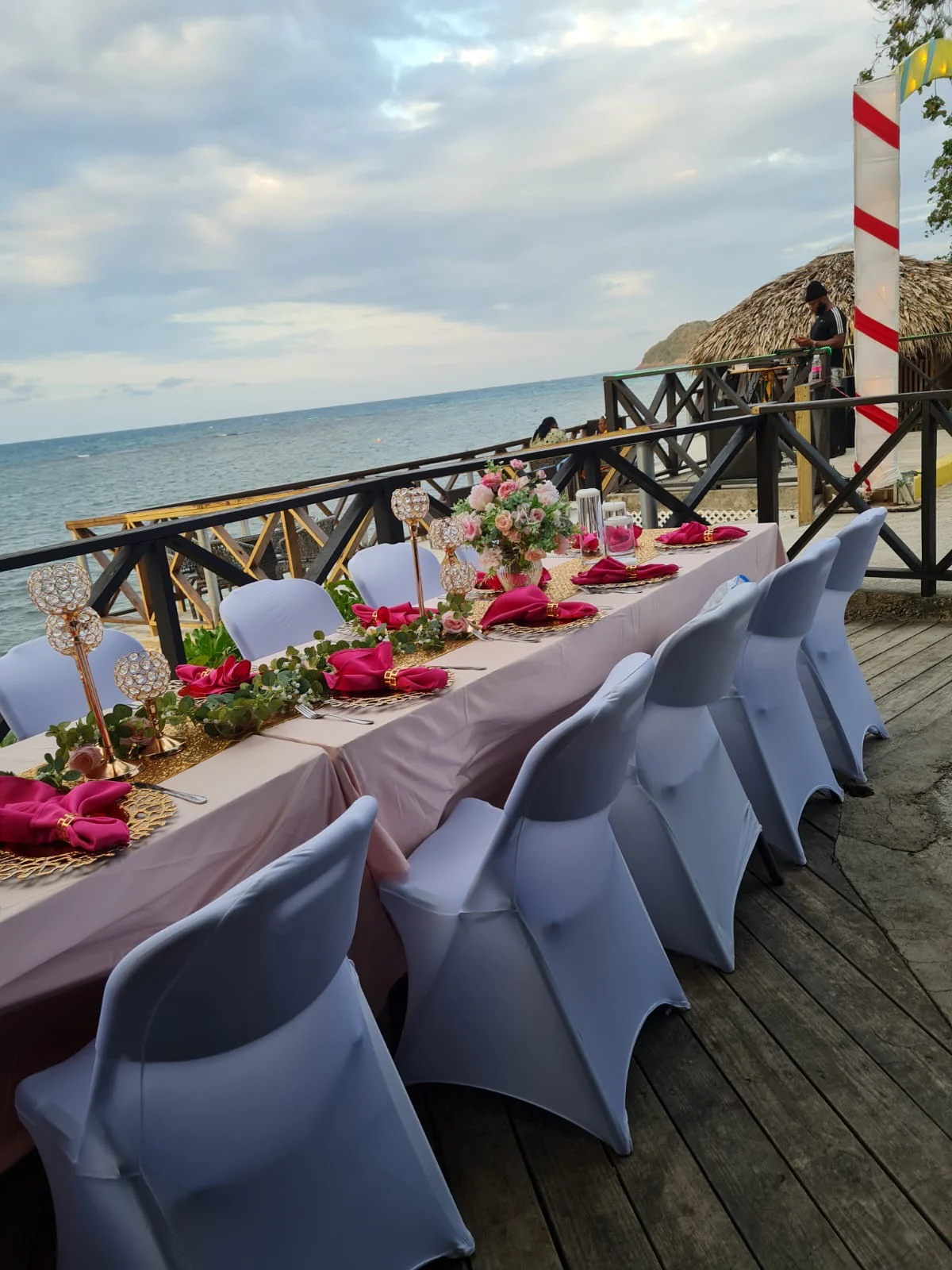 A space transformed at Sky Beach Jamaica